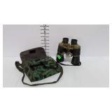 Vizzion binoculars with night vision and case, 10