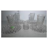 13-pcs Fostoria Early American pattern - four 9"