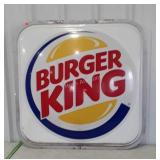 Advertising, large exterior poly convex Burger