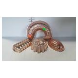4 Copper molds