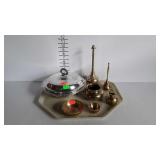 Metal- Silver plate covered casserole serving dish