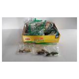 Fishing lures, flies, misc tackle