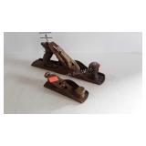 2 Wood planes - 7" USA, and 14" PowerKraft USA -