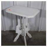 Painted Victorian Accent Stand, lamp table, 28"