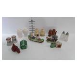 Salt & Pepper shakers, 9 sets total