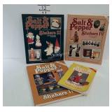 4 Salt & pepper price guide / reference books