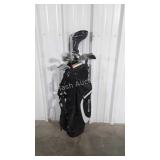 Dunlop Golf Bag with assorted Clubs