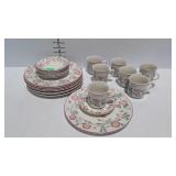 23-pcs English Tableware set, Churchill made in