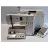 Bernina sewing machine with carry / storage case,