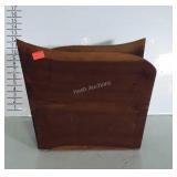 Teakwood Magazine Rack