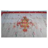 Vintage Southwest style throw, has some color