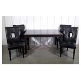 Cort Furniture. Table with 4 Chairs. Table