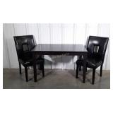 Cort Furniture, Table with 2 Chairs, table