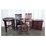 Blue Light Furniture Special Lot, nightstand, 3