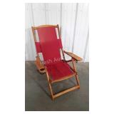 Beach or Pool lounge Chair, recliner type, note