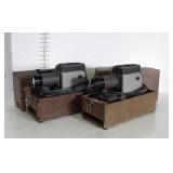 Two Slide Projectors with cases. ARGUS 200