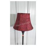 Two Home Decor Lamps, floor and table types.
