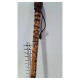 Bamboo walking stick, 32"
