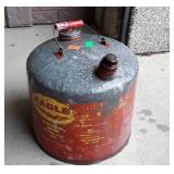 Eagle brand metal fuel can