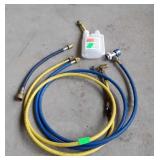 Freon gauges and hose