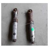 Two air ratchets, do show age ware