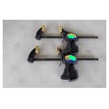 two Quick grip mini bar clamps
