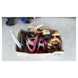 Box flat of clamps
