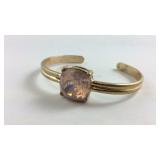 ViVI Pink Stone Cuff Bracelet New
