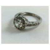 Sterling Silver CZ Ring Size 11