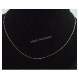 Sterling Silver 18 inch box Link Chain