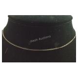 Sterling Silver 15 inch Chain