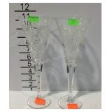 Two Waterford crystal glasses