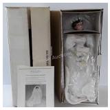 Franklin Mint bride doll, never removed from box -