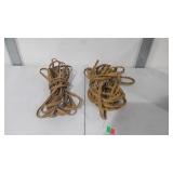 Two extension cords