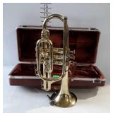 Trumpet with mouth piece & case - Solos Ambassador