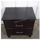 Cort Furniture Brown 2 Drawer Nightstand, USA