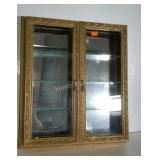 Bombay Company wall display with mirrored back