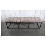 Ashley Furniture, Dining Room Bench, iron framed