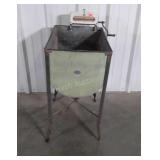 Antique Wash Tub with Little Magic hand crank