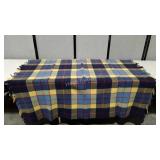 Fringed wool throw, in great shape and freshly