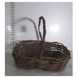 Early Heavy Grape Vine made Handled Basket
