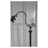 Floor Lamp Pole, cast iron decor lamp, has damage