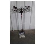 Candle Tree, floor stand metal tree with candles,
