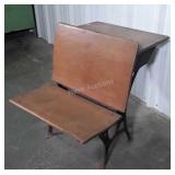 Antique School Desk
