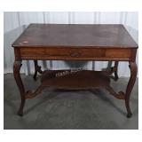 Oak Library Table, finish use as shown