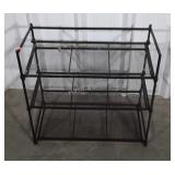 Metal display type rack
