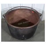 Apple Butter Kettle. 28" dia x 18" high copper