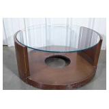 Mid Century Center Room Table 34" round 16" high