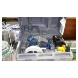 Tools - Ryobi 14.4V circular saw with battery,