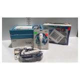 Wii - console, stand, controllers, racing wheel,